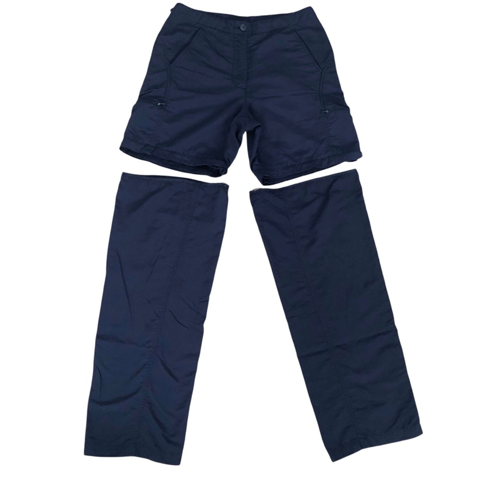 McKinley Convertible Navy Blue Hiking Casual Pants/Shorts Size 8 - Picture 5 of 13